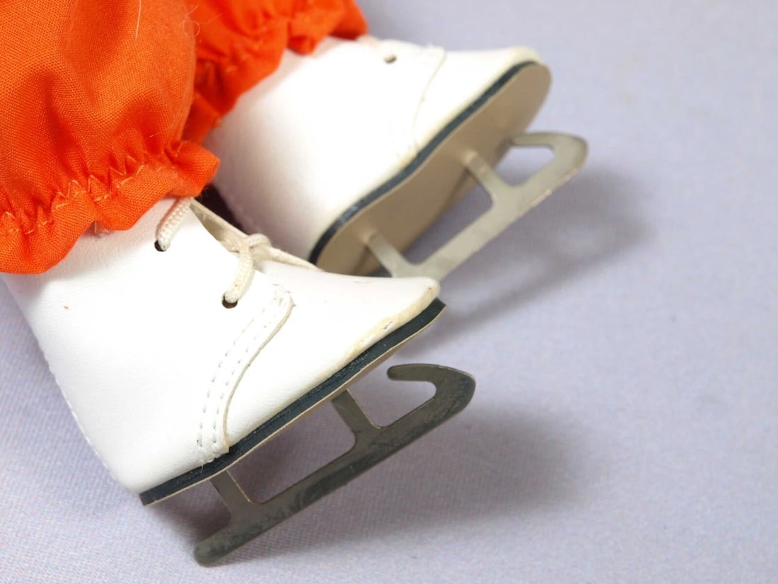 Sasha Baby Doll Blonde Hair Vintage England 12" 510 Gotz Orange Skates - 5