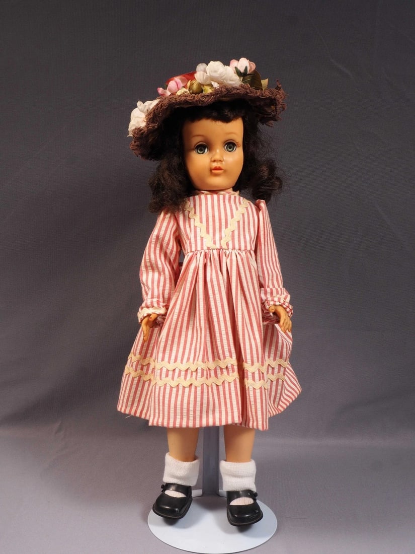 IDEAL Harriet Hubbard Ayer Doll TONI FAMILY 1953 LARGE 19" Vintage MK 19 - 3