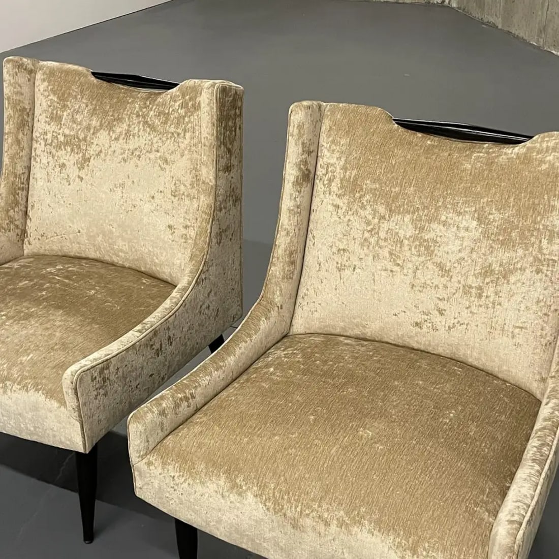 Pair of Mid-Century Modern Slipper/Lounge Chairs, Harvey Probber Style, American - 5