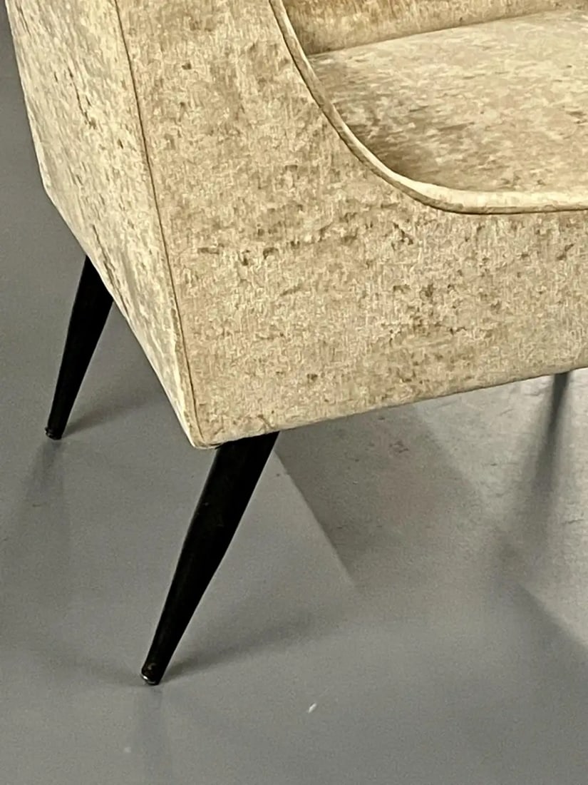 Pair of Mid-Century Modern Slipper/Lounge Chairs, Harvey Probber Style, American - 9