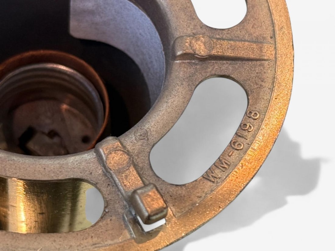 Gerald Thurston, Teak, Brass, Plastic, Table Lamp, USA, 1960s - 11