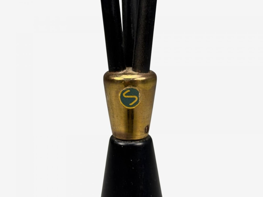 AJH, Swedish Modern, Adjustable Floor Lamp, Metal, Brass, Sweden, 1950s - 10