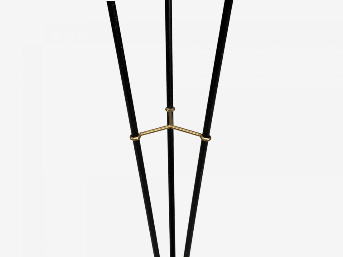 AJH, Swedish Modern, Adjustable Floor Lamp, Metal, Brass, Sweden, 1950s - 7