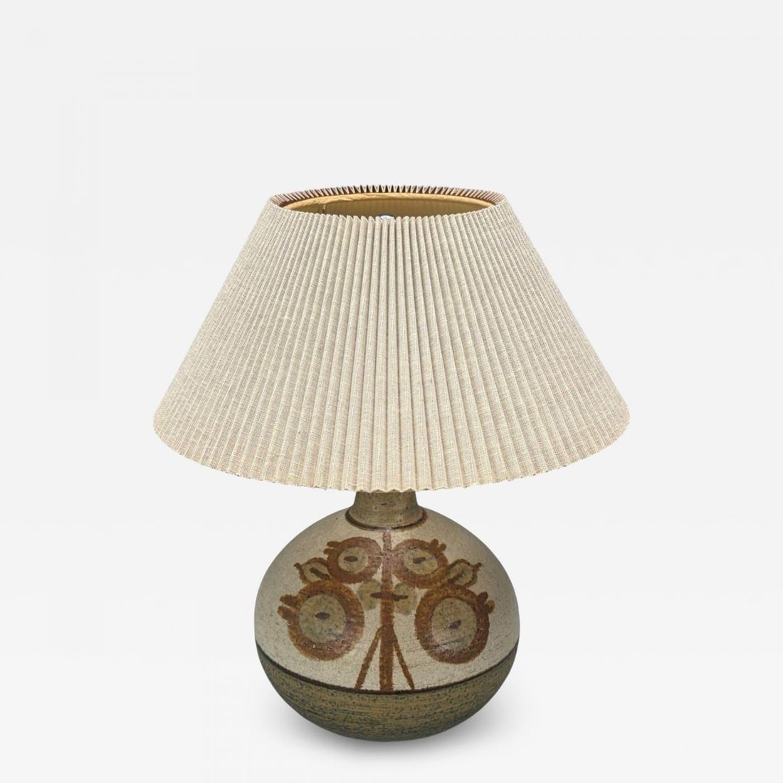 Søholm Stentøj, Danish Modern, Stoneware, Table Lamp, Denmark, 1970s (1 of 7)