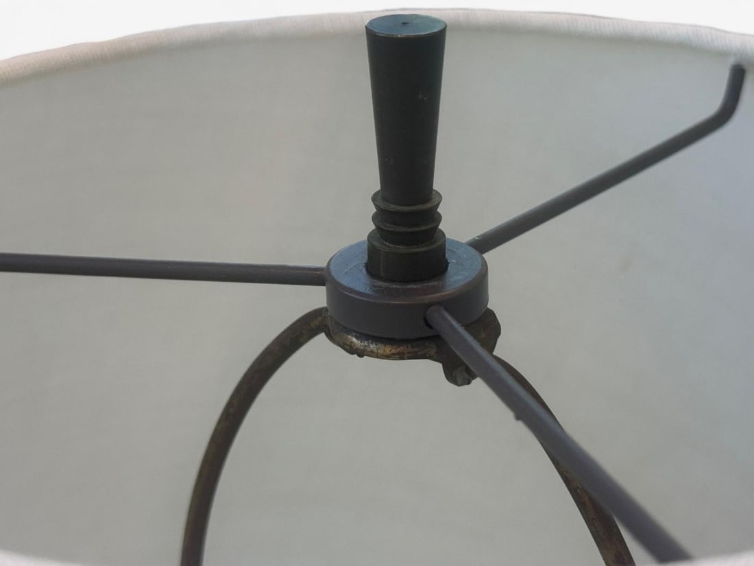 American Modern, Ceramic, Biomorphic Table Lamp, USA, 1960s - 11