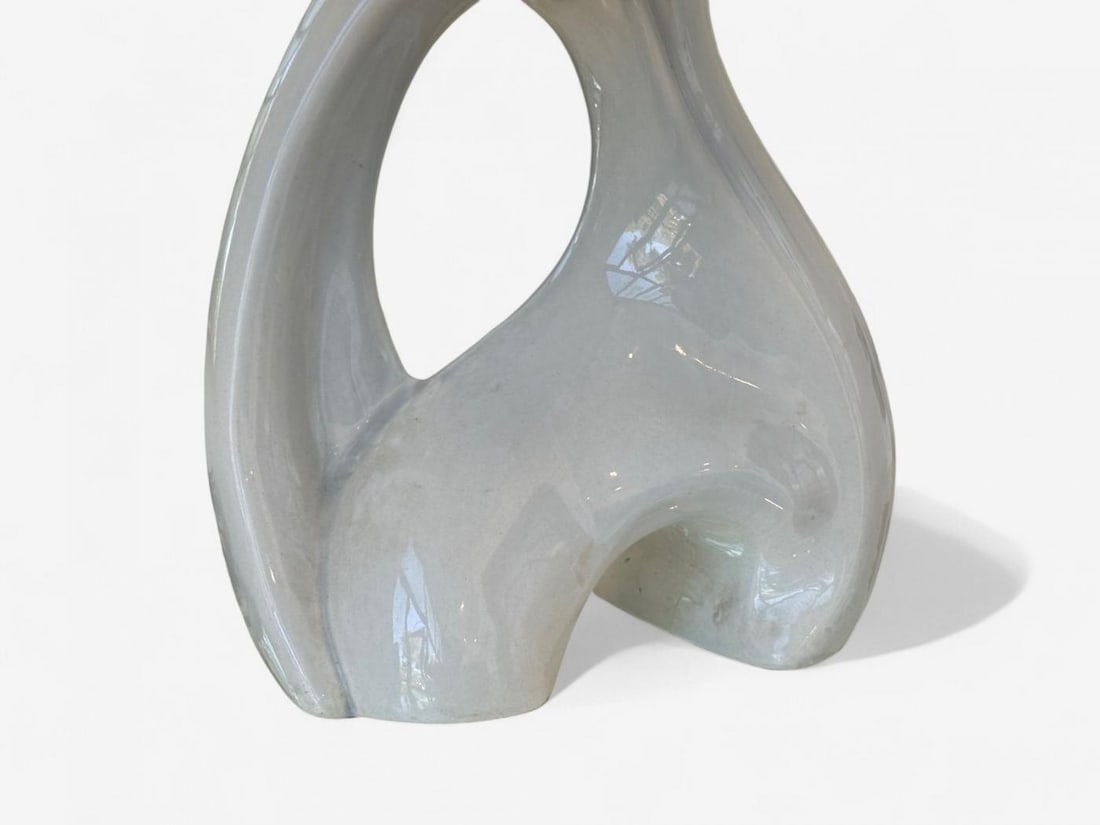 American Modern, Ceramic, Biomorphic Table Lamp, USA, 1960s - 7
