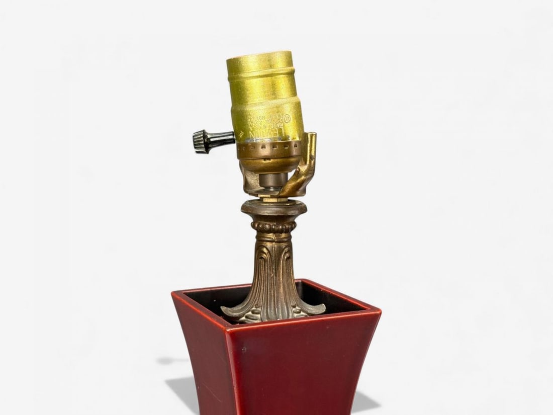 Japanese, Copper, Lacquered Metal, Brass, Maruni Vase Table Lamps, Japan, 1960s - 11