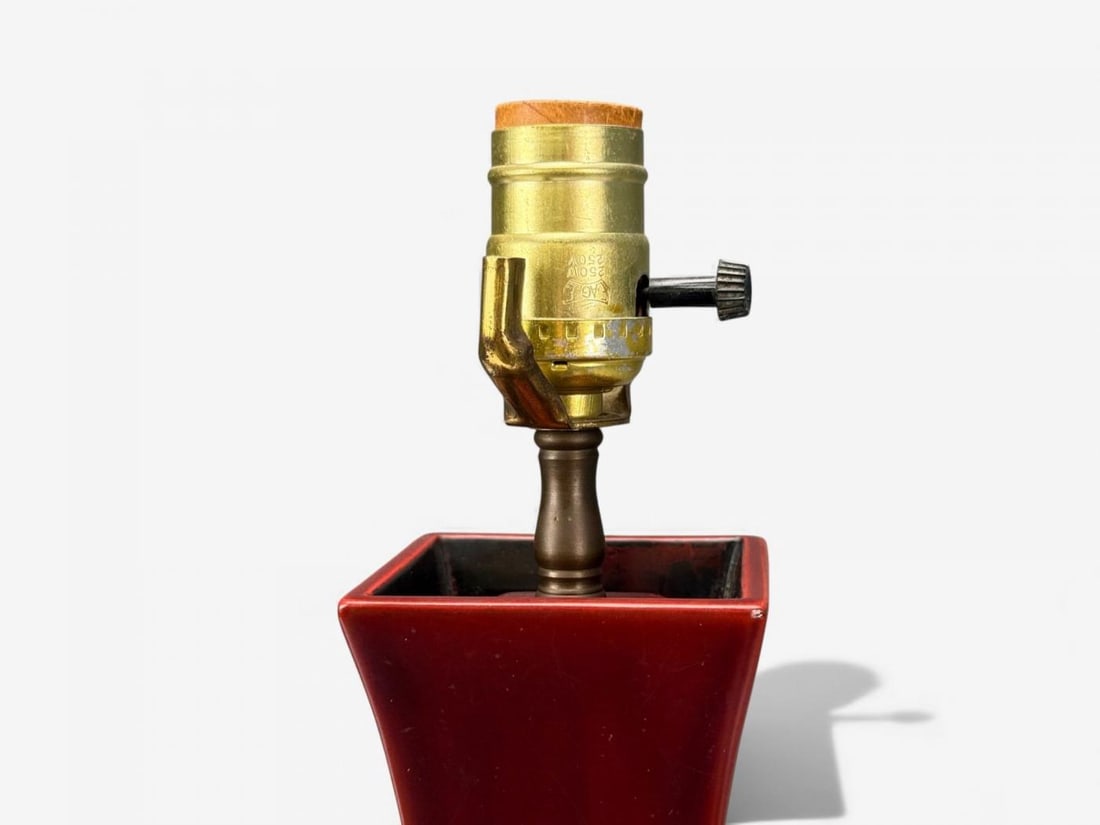 Japanese, Copper, Lacquered Metal, Brass, Maruni Vase Table Lamps, Japan, 1960s - 7