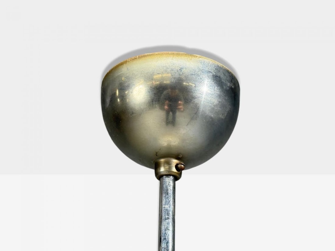 Swedish Modern, Pendant Light, Glass, Metal, Sweden, 1930s - 11