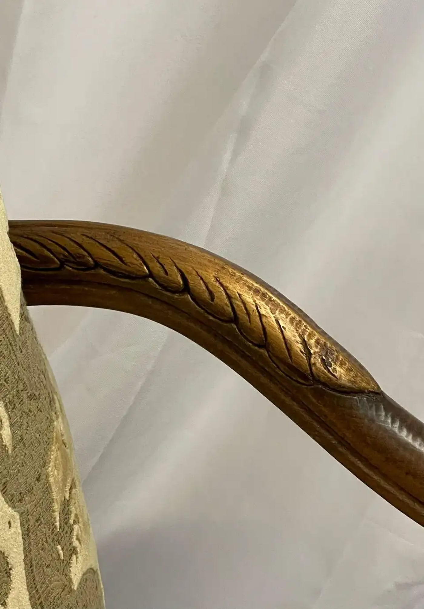 Pair of Throne Chairs, Fauteuils in Louis XIV Fashion, Fine Upholstery - 8