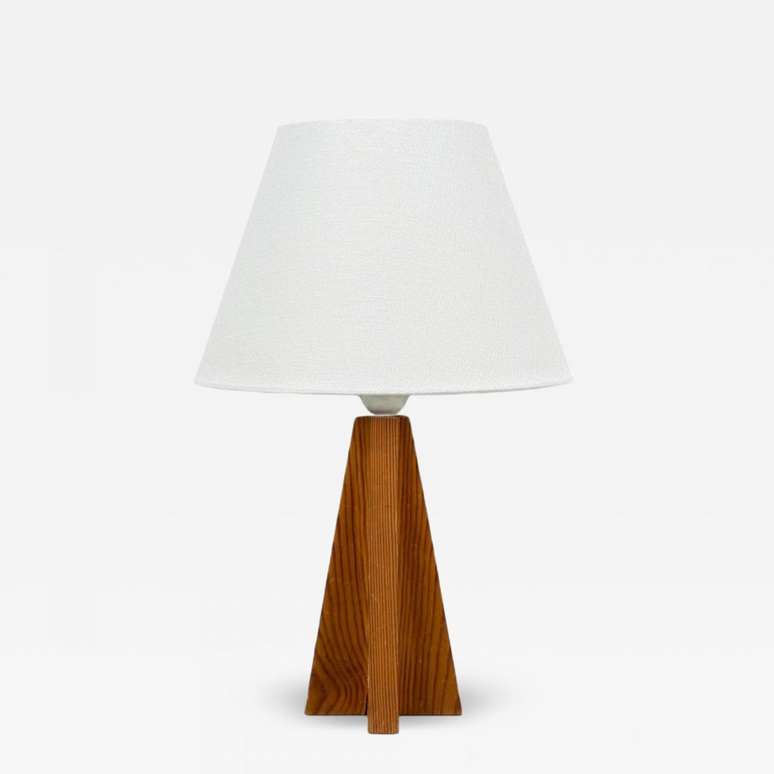Swedish Modern, Pine, Table Lamp, Sweden, 1970s (1 of 7)