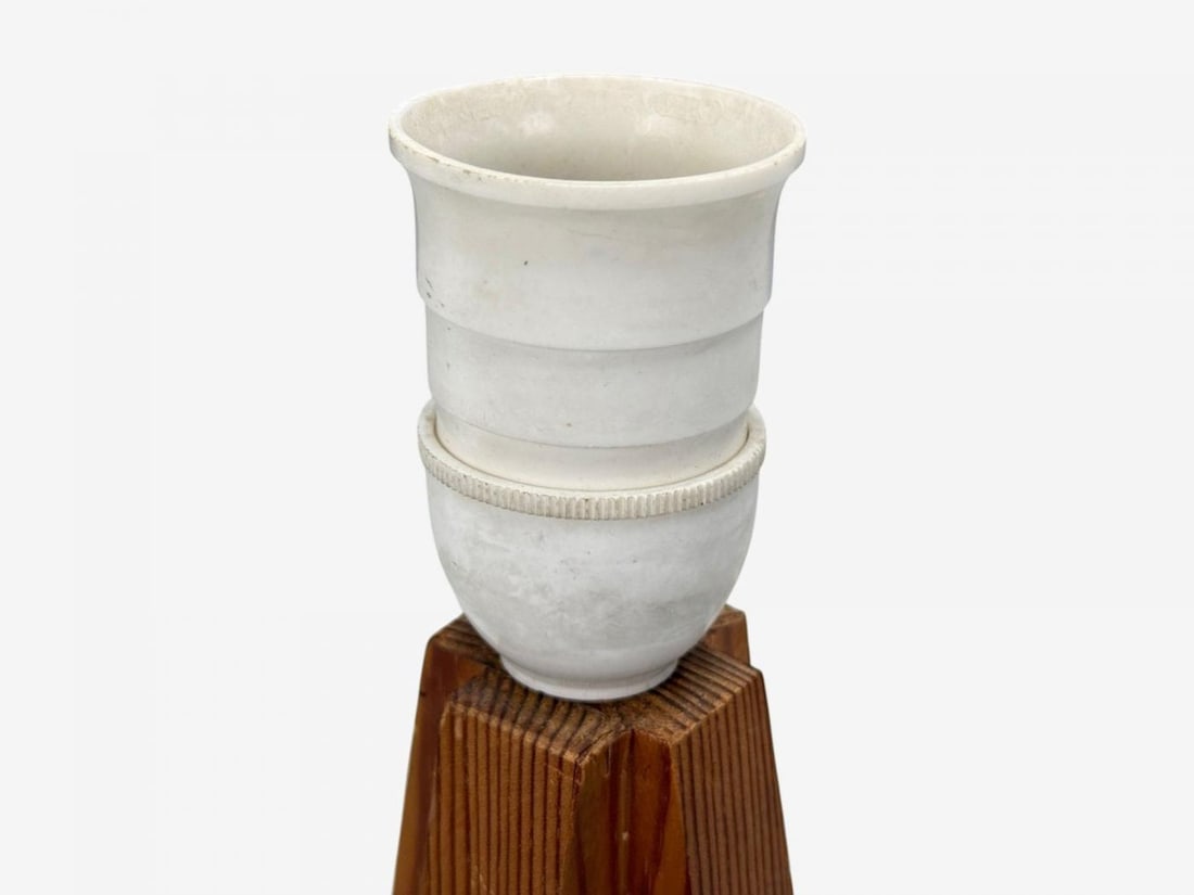 Swedish Modern, Pine, Table Lamp, Sweden, 1970s - 5