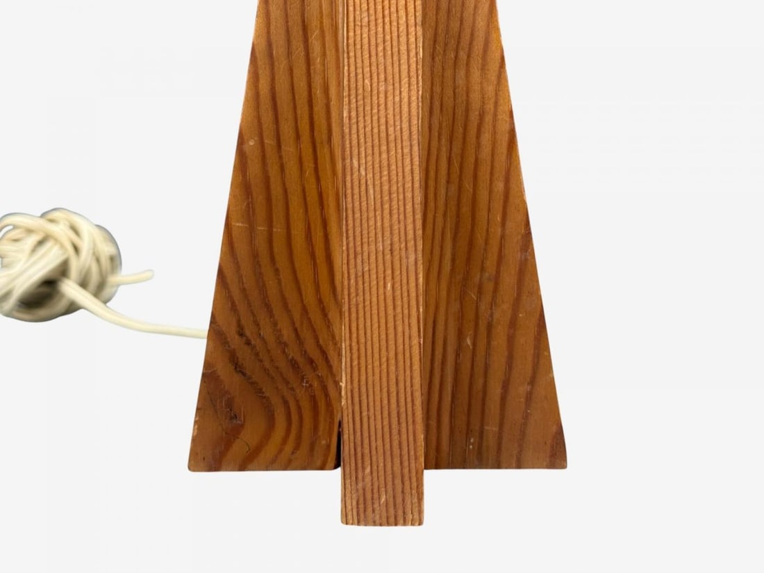 Swedish Modern, Pine, Table Lamp, Sweden, 1970s - 6