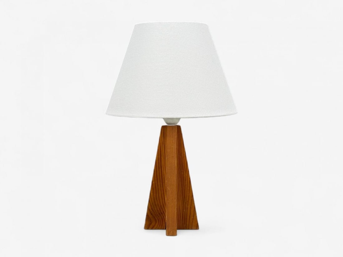 Swedish Modern, Pine, Table Lamp, Sweden, 1970s - 7