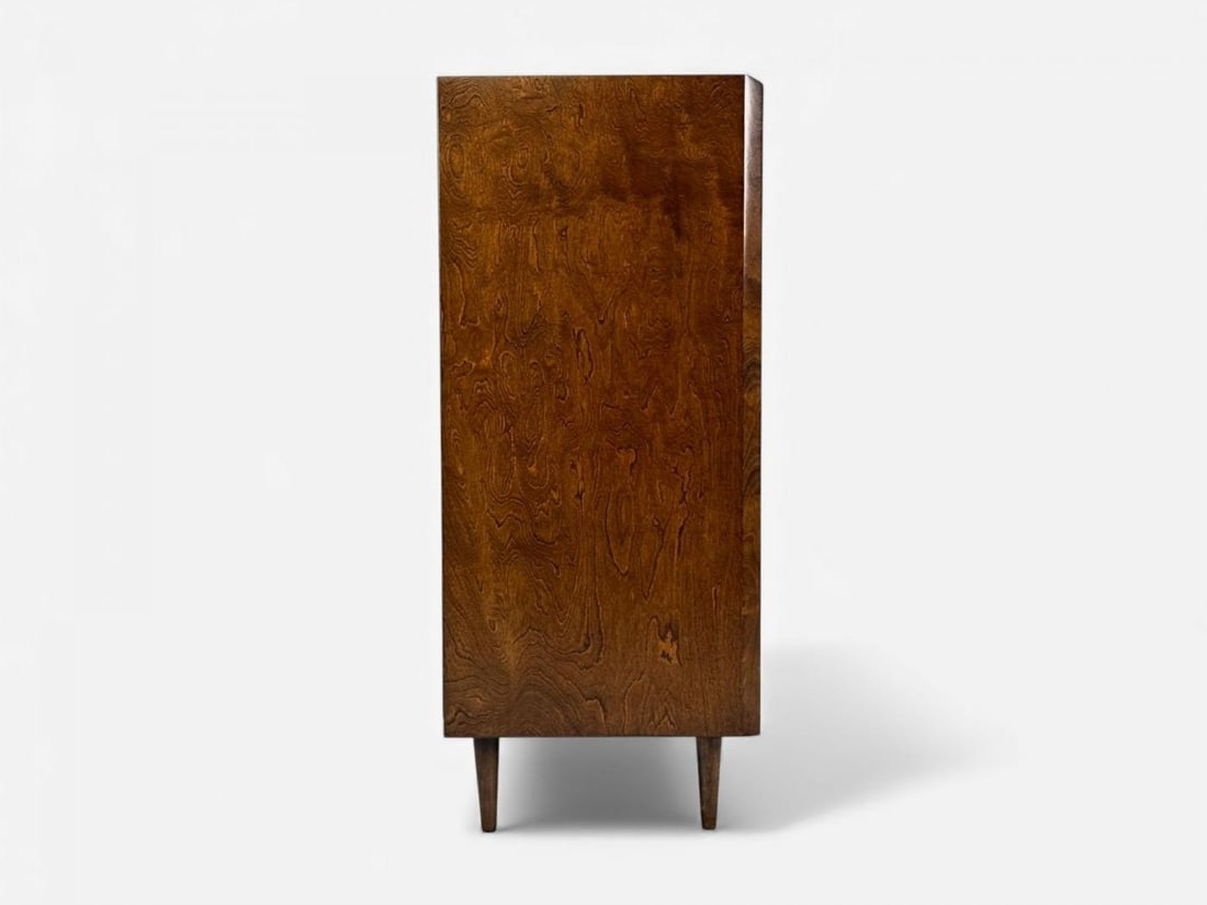 Edmund J Spence, Swedish Modern, Maple, Wave Highboy, Sweden, 1950s - 11