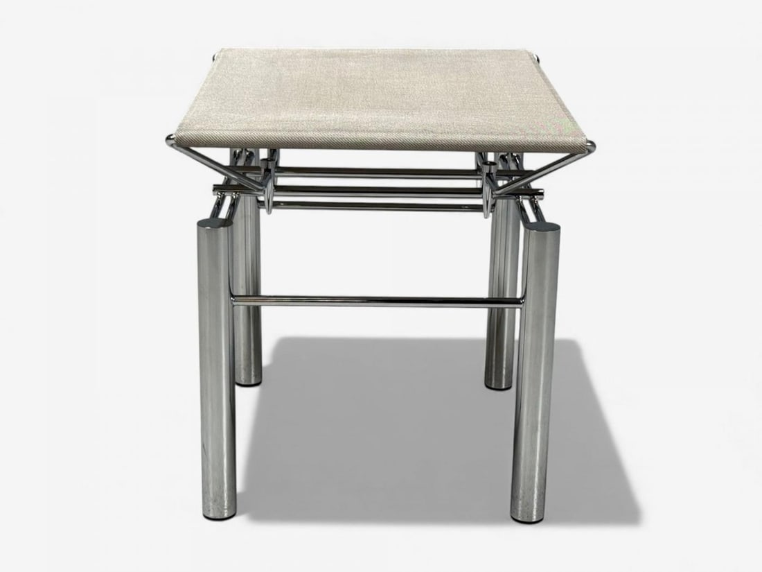 Hans Ullrich Bitsch, Chrome Plated Steel, Aluminum, Stool, Germany, 1980s - 7