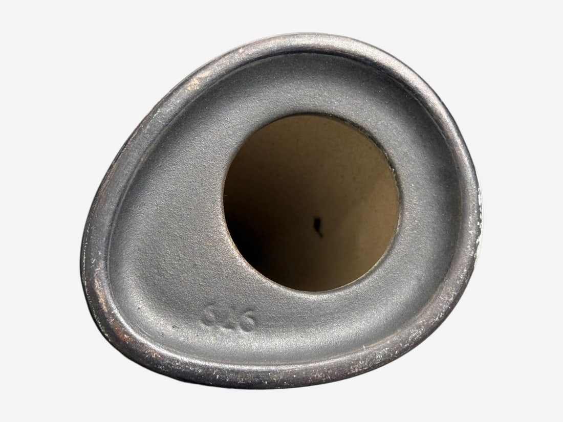 Søholm Stentoj, Table Lamp, Black Stoneware, Denmark, 1950s - 10