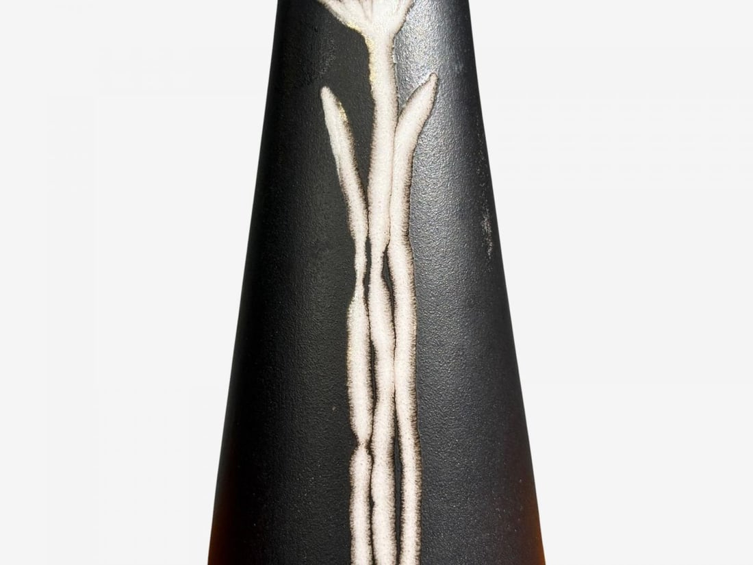 Søholm Stentoj, Table Lamp, Black Stoneware, Denmark, 1950s - 8