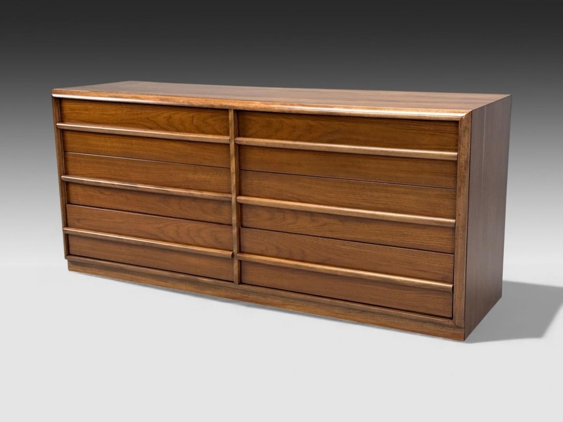 T.H. Robsjohn-Gibbings, American Modern, Walnut, Dresser, USA 1960s - 5