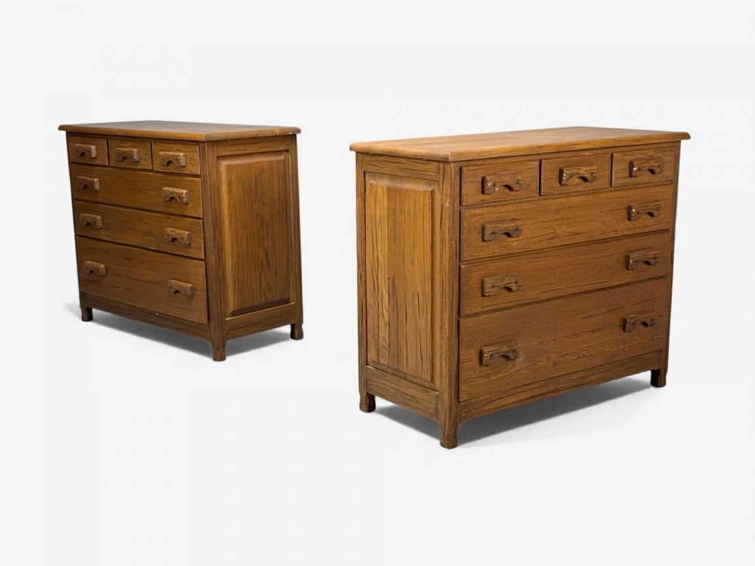 A. Brandt Ranch Oak, Oak, Chest of Drawers, USA, 1950s - 5