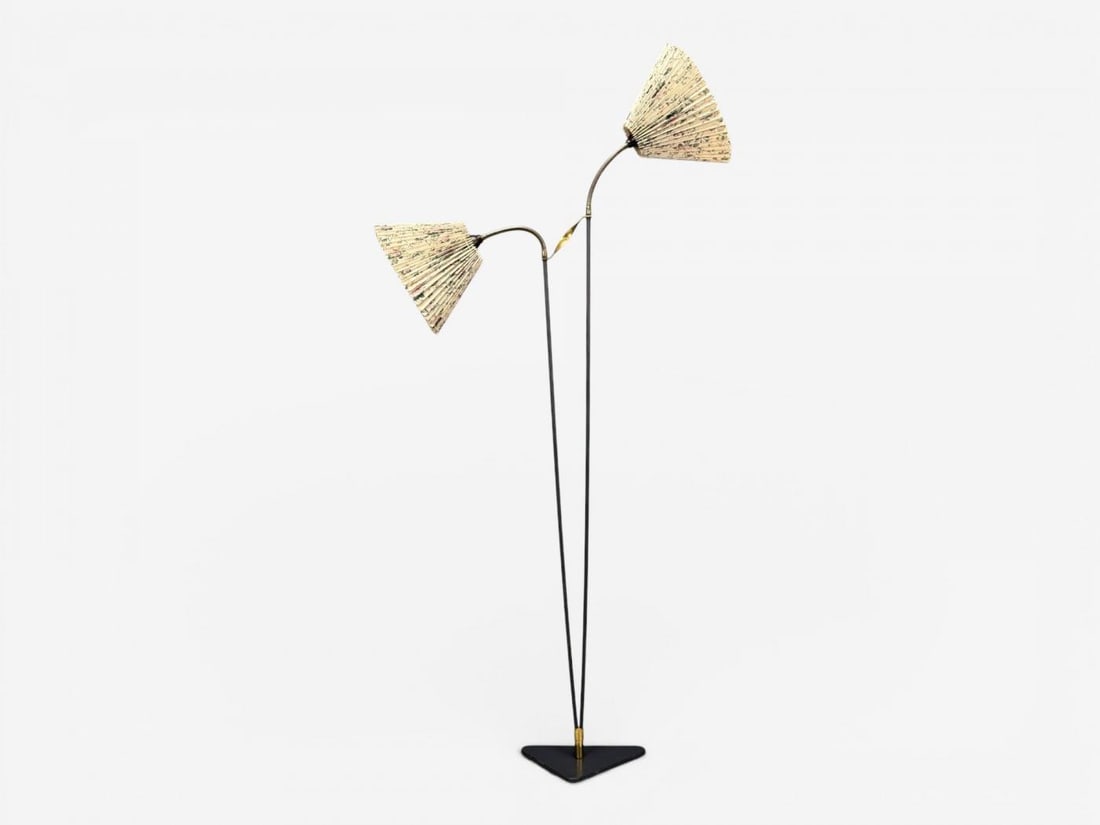 Swedish Modern, Lacquered Metal, Brass, Paper, Sweden, 1900s - 2