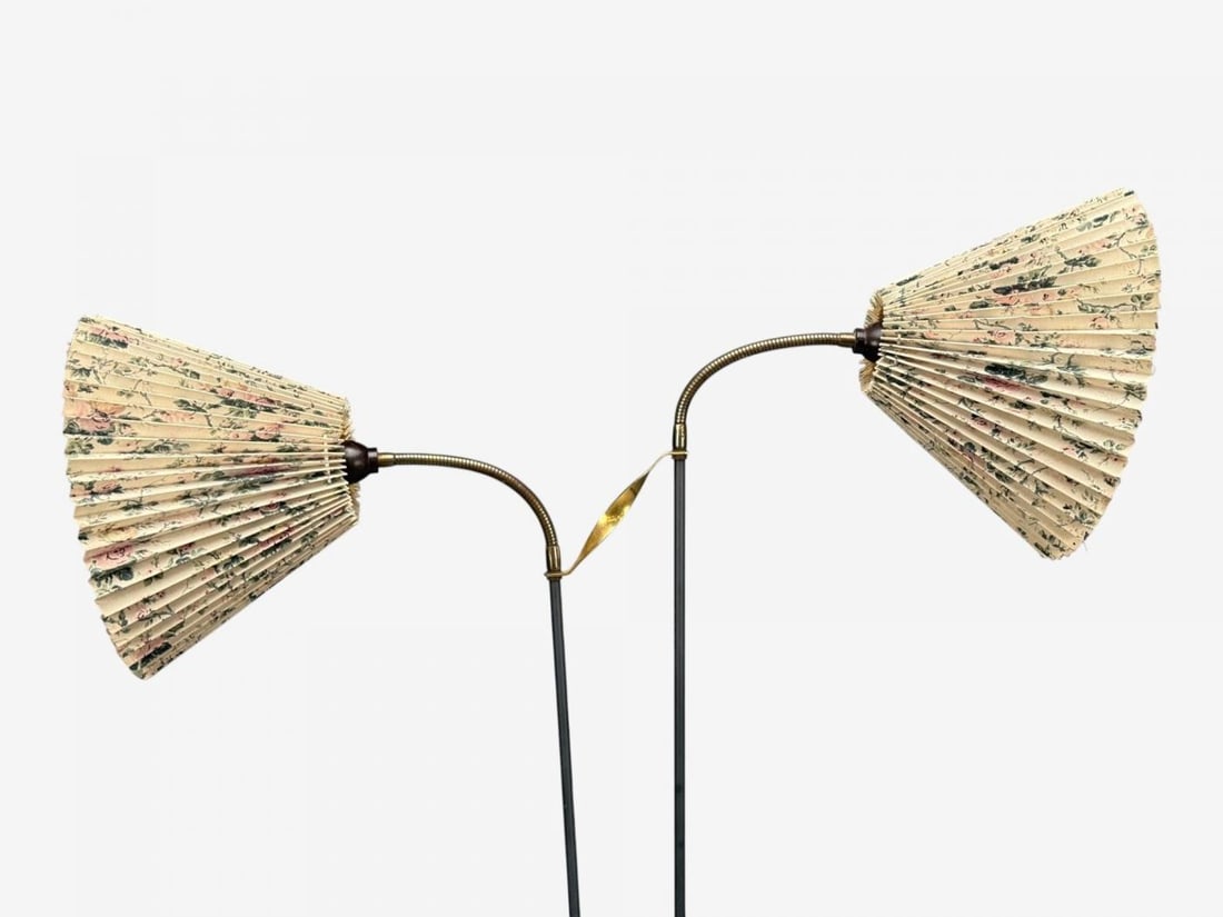 Swedish Modern, Lacquered Metal, Brass, Paper, Sweden, 1900s - 5