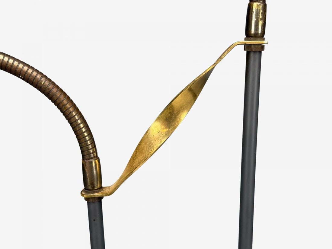 Swedish Modern, Lacquered Metal, Brass, Paper, Sweden, 1900s - 7