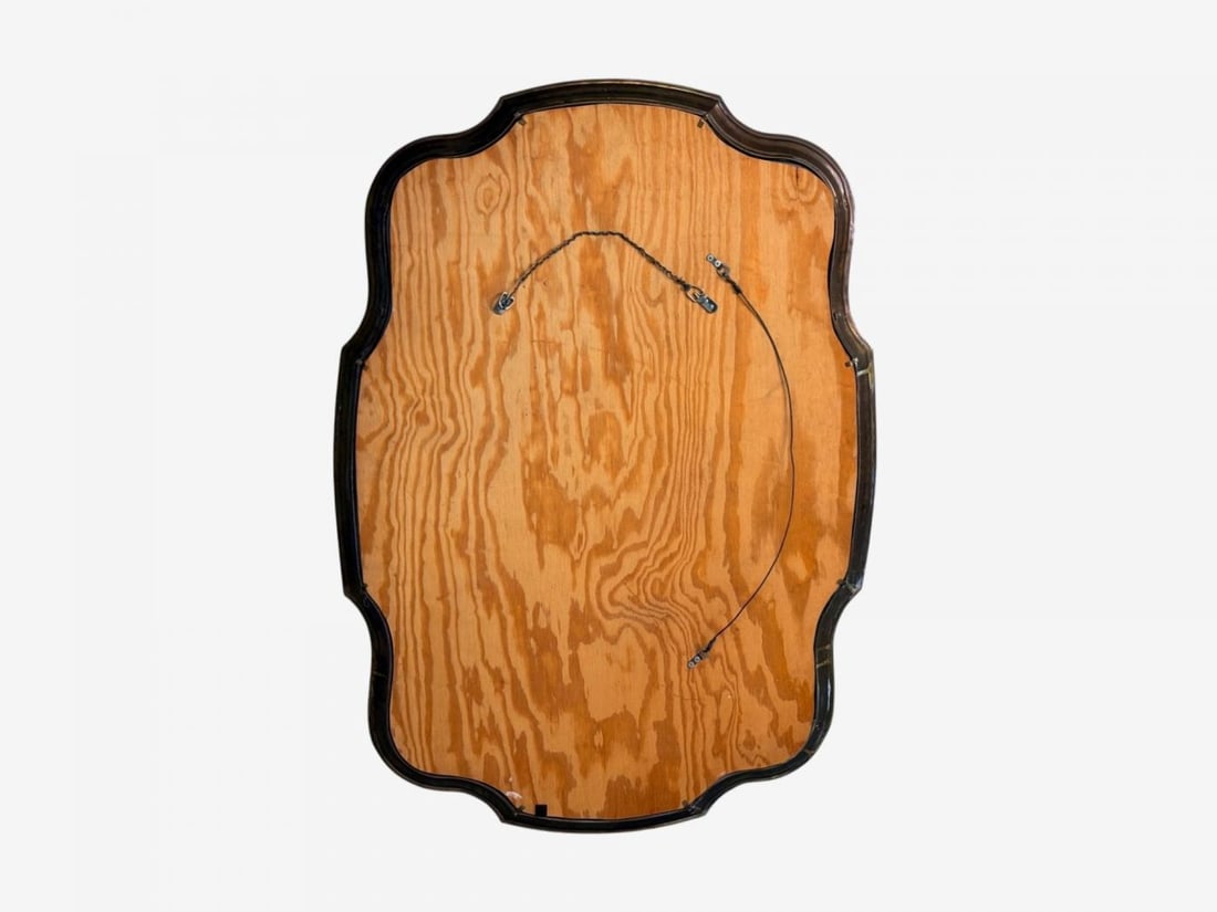 Hollywood Regency Style, Bronze, Scalloped Wall Mirror, USA, 1950s - 7