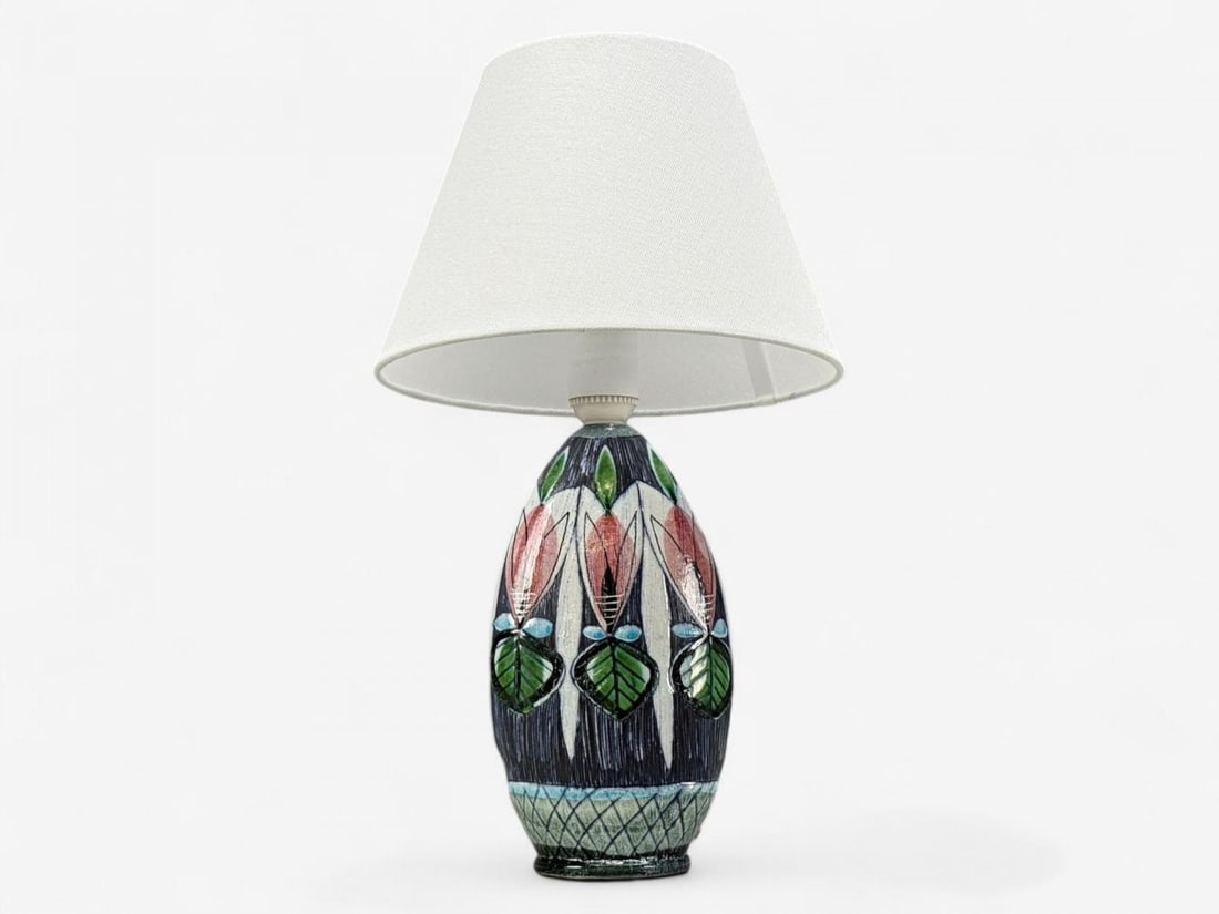 Tilgmans Keramik, Swedish Modern, Ceramic, Table Lamp, Sweden, 1960s - 2