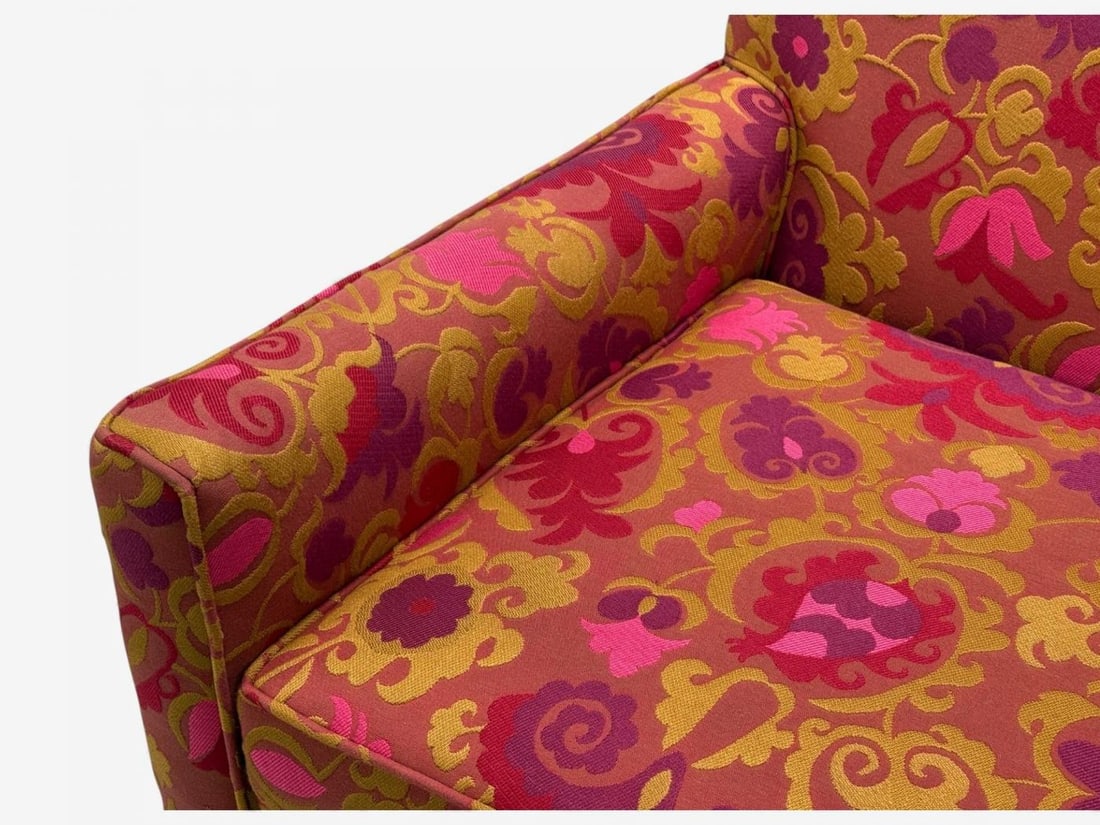 Paul McCobb, Ebonized Wood, Fabric, Lounge Chairs, USA, 1950s - 11