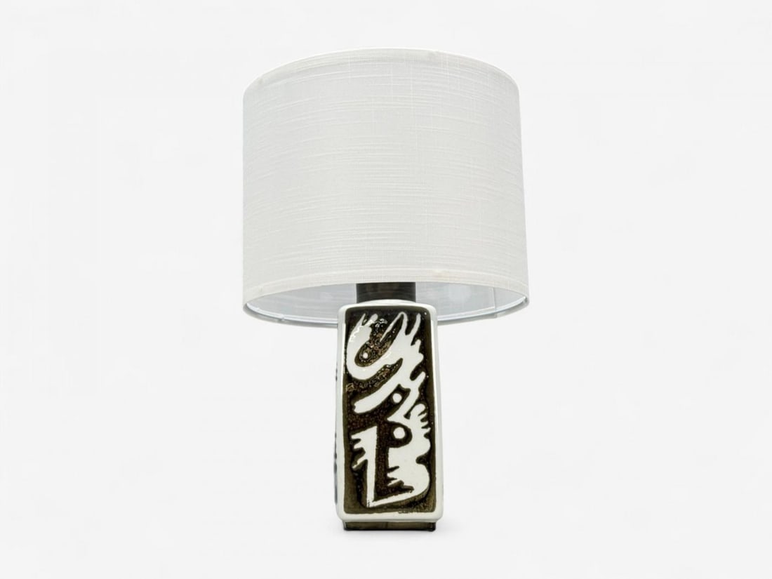 Carl-Harry Stalhane, Stoneware, Table Lamp, Sweden, 1960s - 11