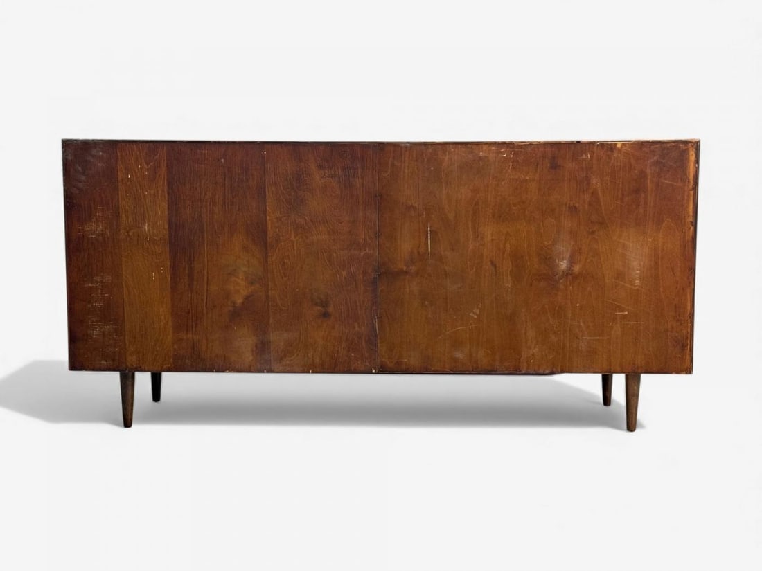 Edmond J Spence, Swedish Modern, Maple, Rare Wave Dresser, 1950s - 12