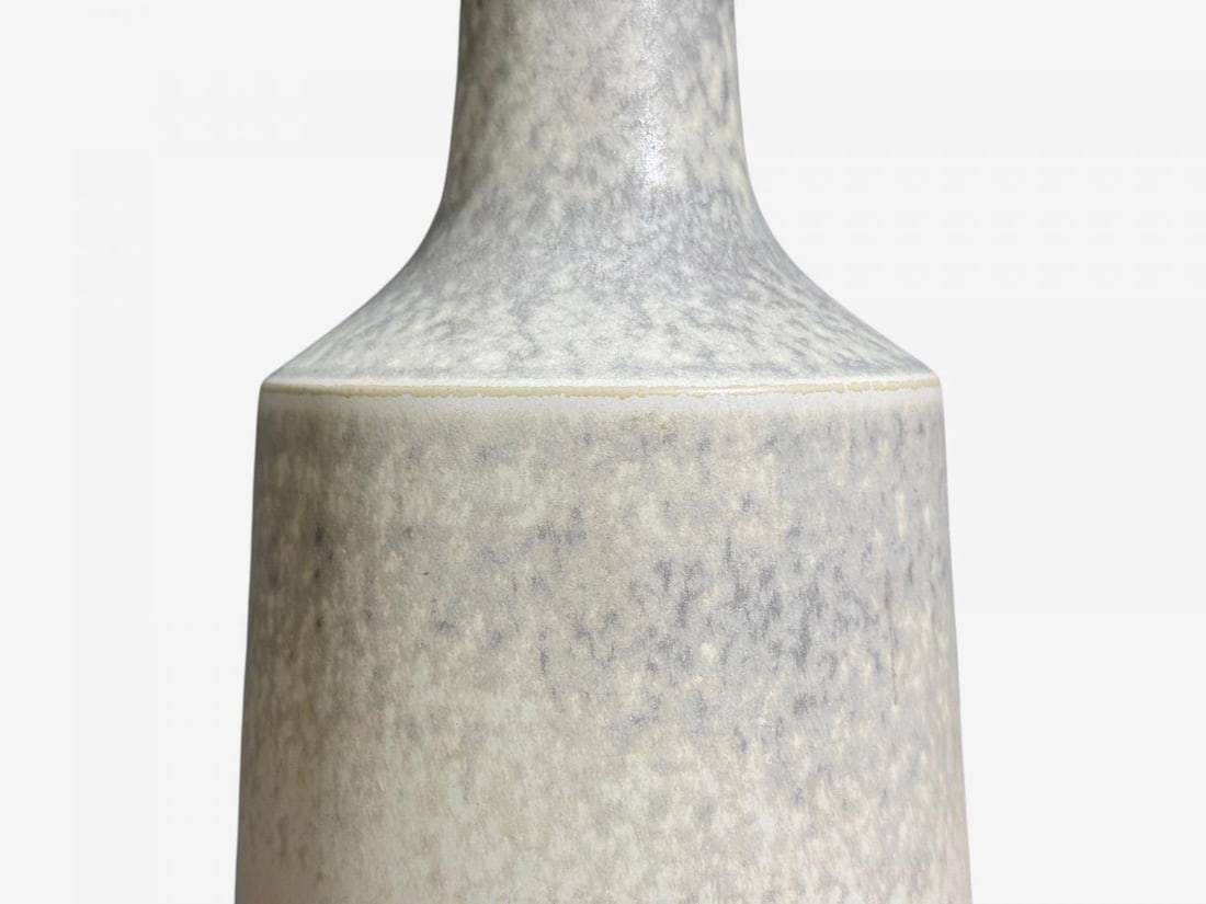 Desiree Stentöj, Table Lamp, White Glazed Stoneware, Denmark, 1960s - 7