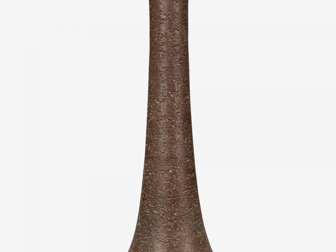 Michael Andersen & Søn, Brown Stoneware, Large Table Lamp, Denmark, 1960s - 7