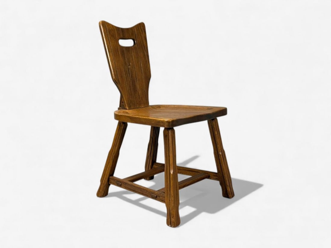 A. Brandt Ranch Oak, Oak, Writing Desk and Chair, USA, 1950s - 8