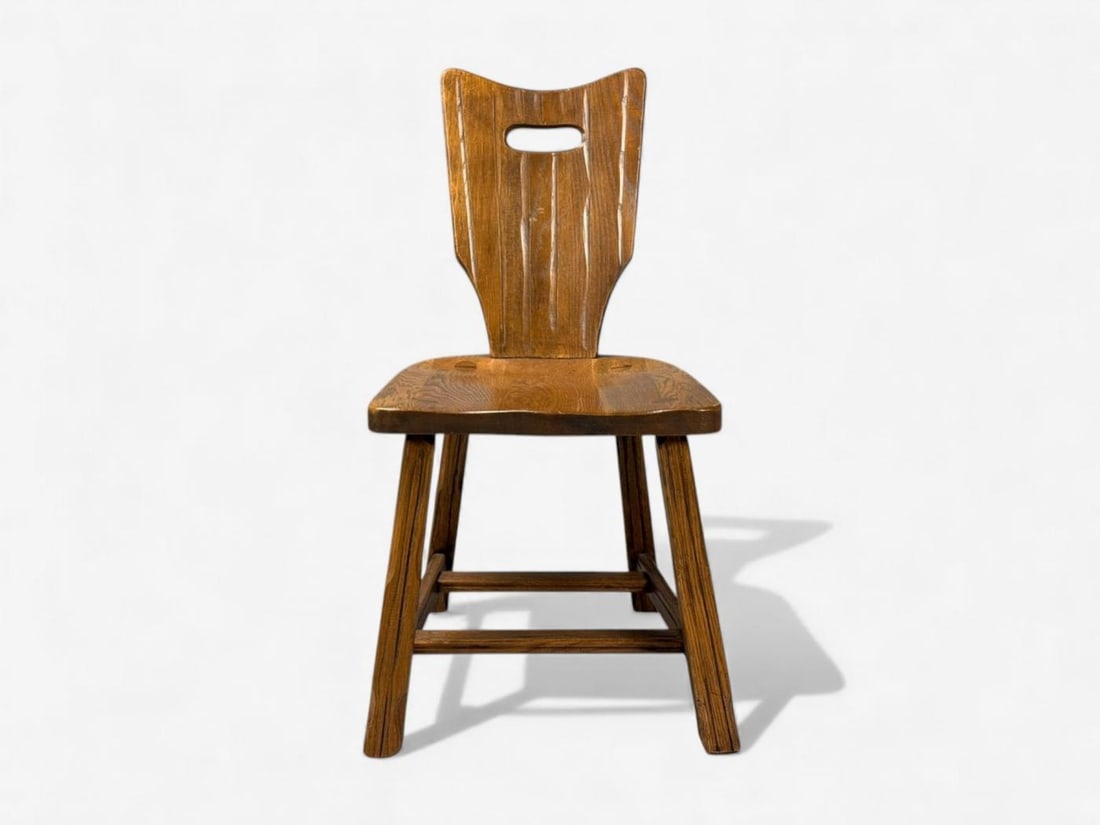 A. Brandt Ranch Oak, Oak, Writing Desk and Chair, USA, 1950s - 9