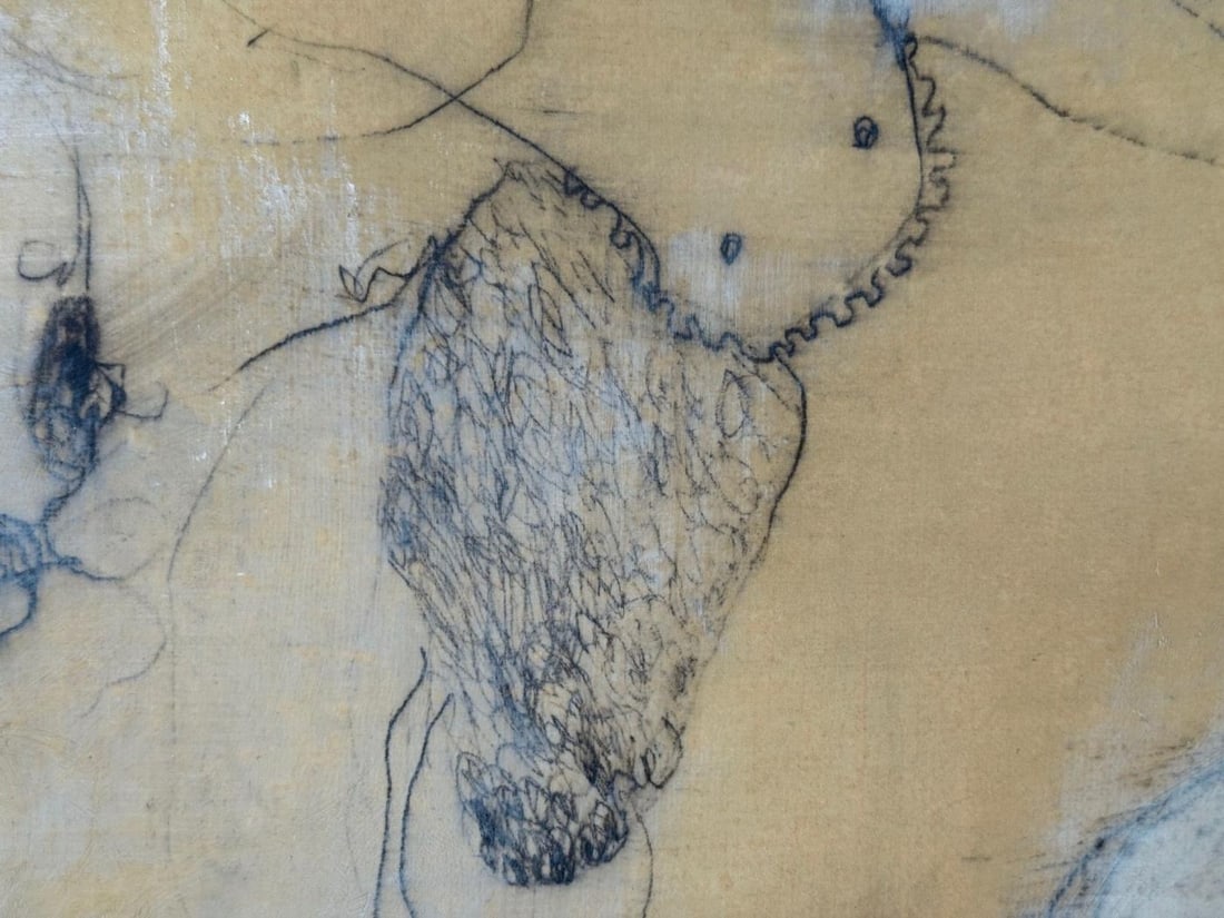 Angelina Nasso, Modern, Framed Abstract, Large Oil on Canvas, USA, 1998 - 6