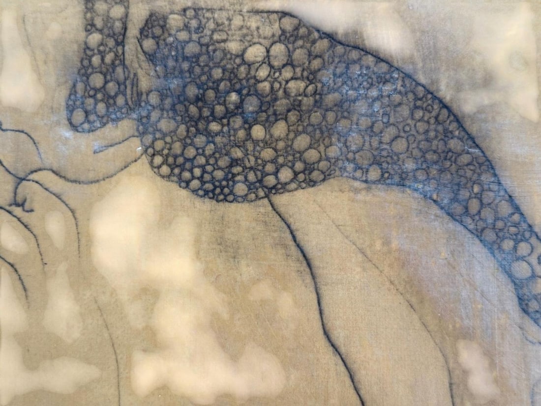 Angelina Nasso, Modern, Framed Abstract, Large Oil on Canvas, USA, 1998 - 8