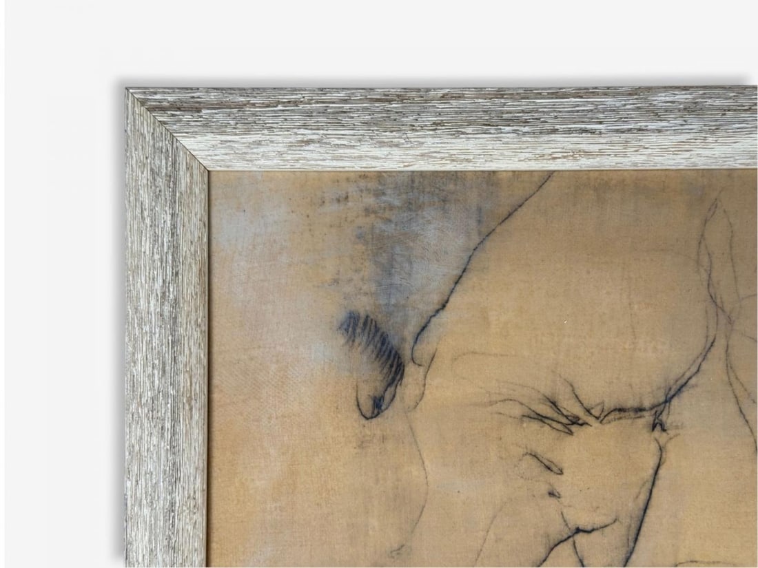 Angelina Nasso, Modern, Framed Abstract, Large Oil on Canvas, USA, 1998 - 9