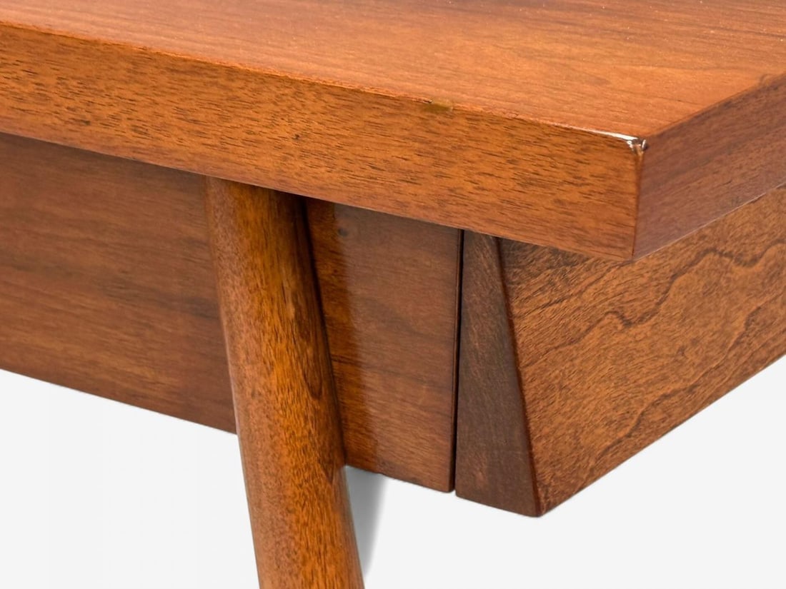 T.H. Robsjohn-Gibbings, American Modern, Mahogany, End Tables, USA, 1950s - 12