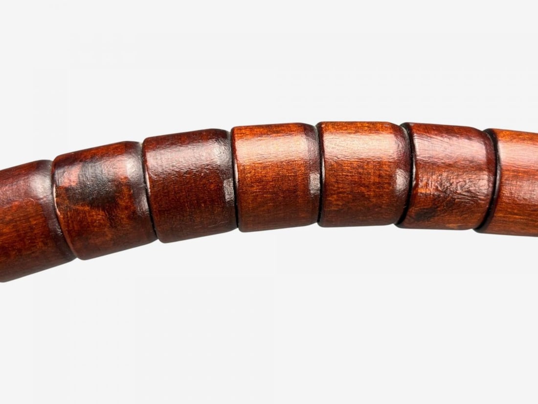 Markslöjd Attribution, Floor Lamp, Stained Wood, Fabric, Sweden, 1970s - 10