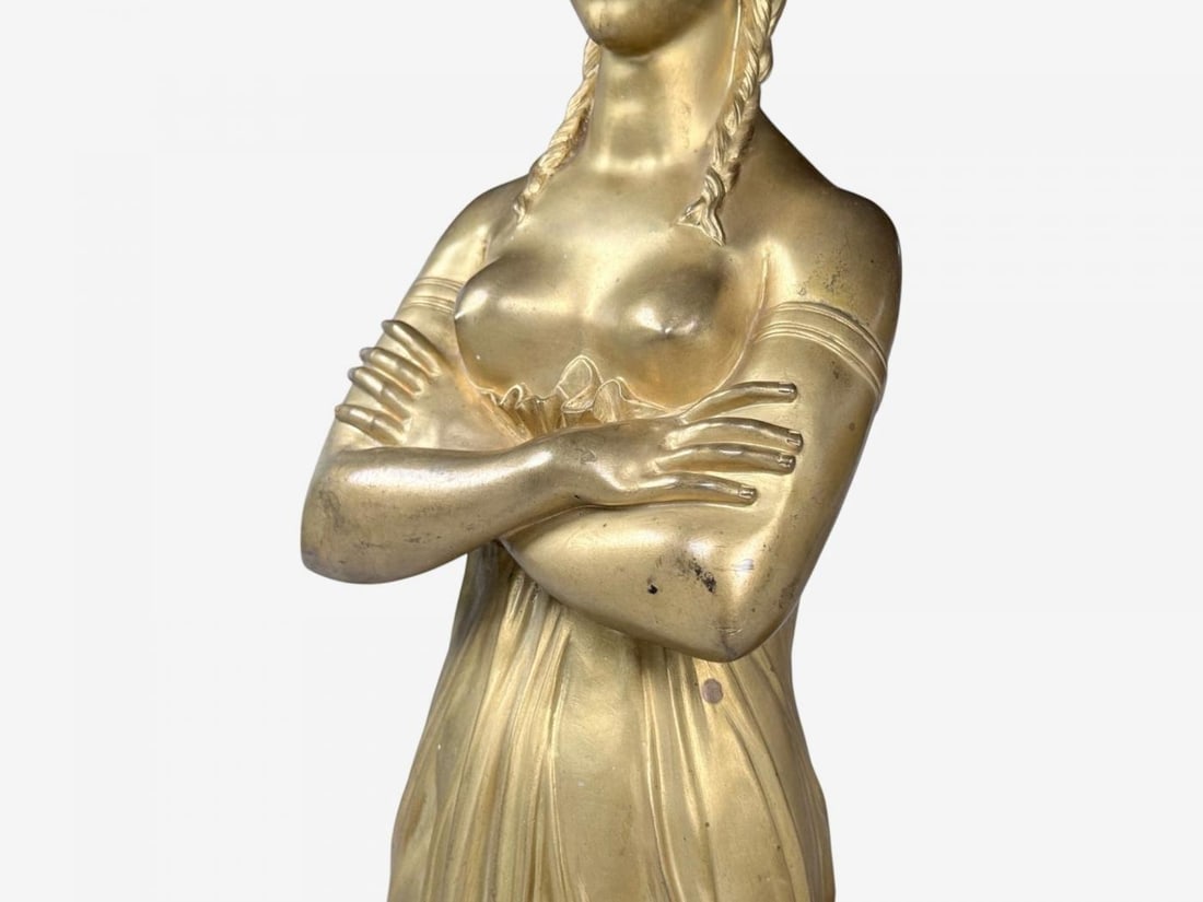 Empire Revival, Mahogany, Bronze, Monumental Mirror and Console, France, 19th c. - 8