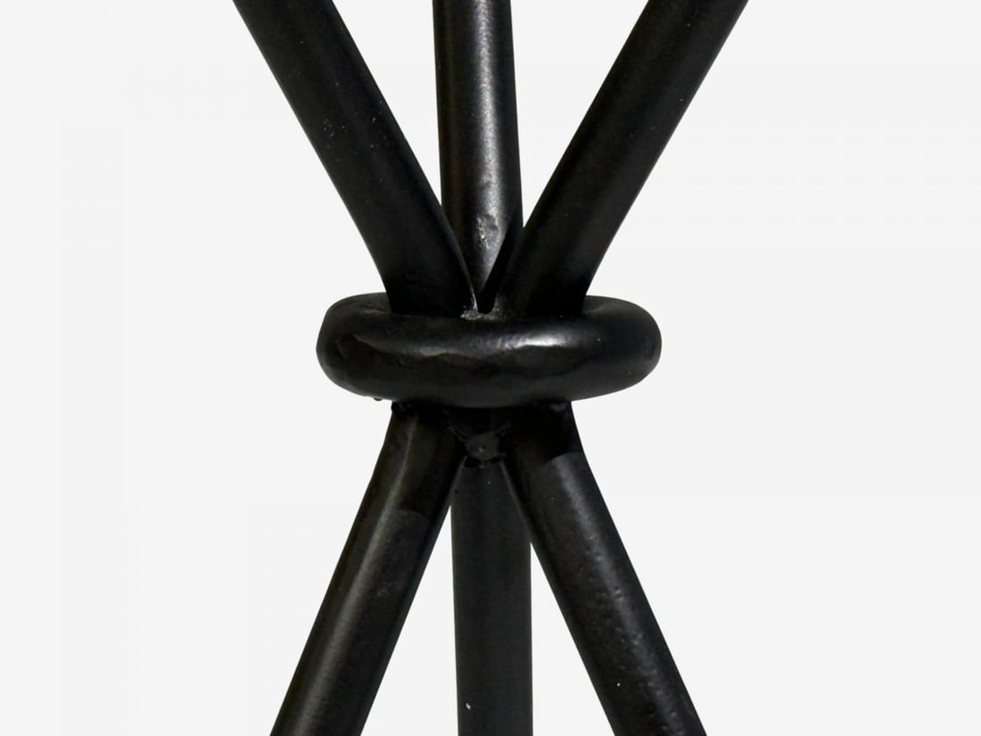 Jean-Michel Frank Style, Side Tables, Iron, Travertine, 20th c. - 8