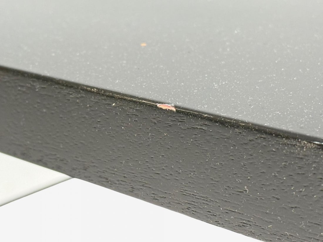 Ico Parisi Style, Ebonized Wood, Brass, Sculptural Side Tables, Europe, 1950s - 10