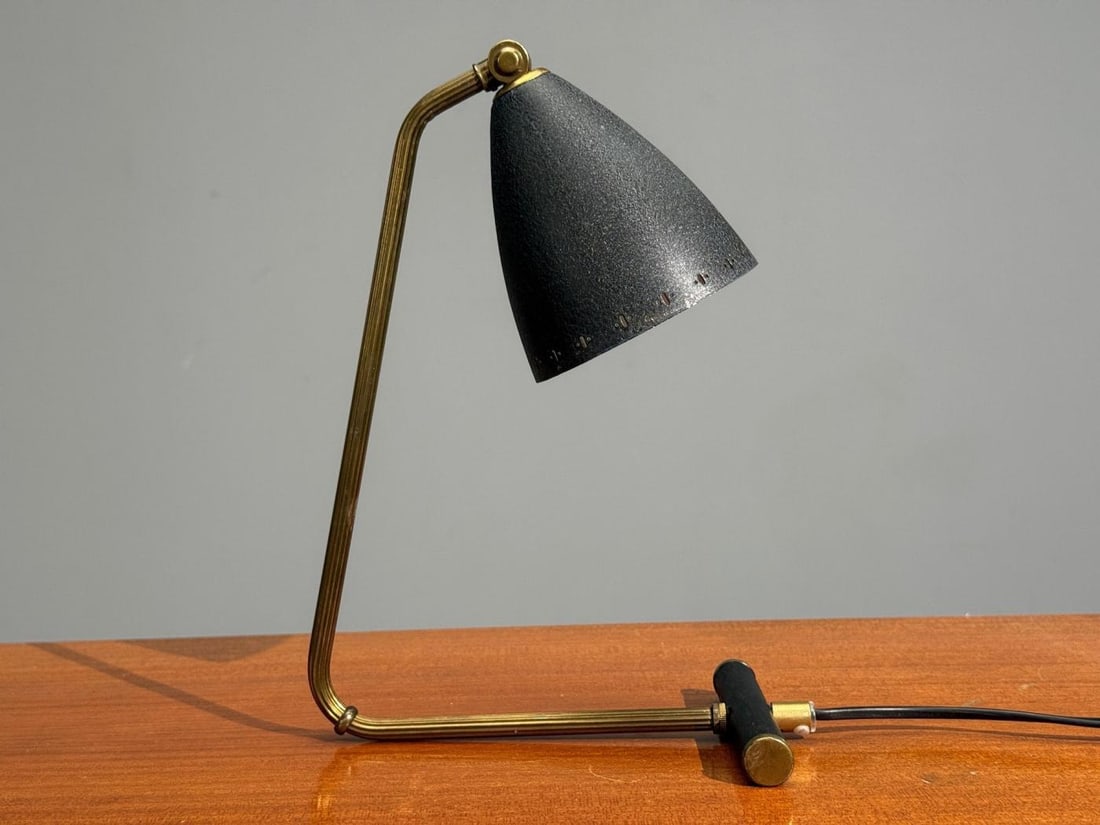 Erik Wärnå, Table Lamps, Metal, Brass, Sweden, 1950s - 4