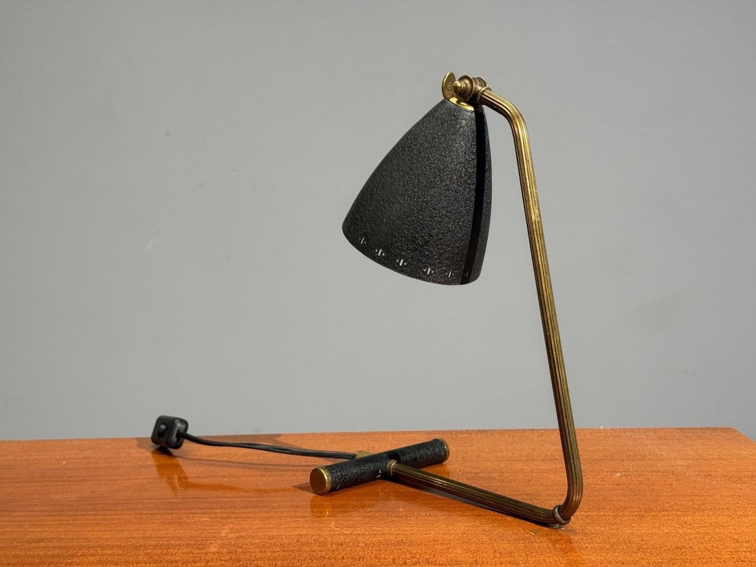 Erik Wärnå, Table Lamps, Metal, Brass, Sweden, 1950s - 6