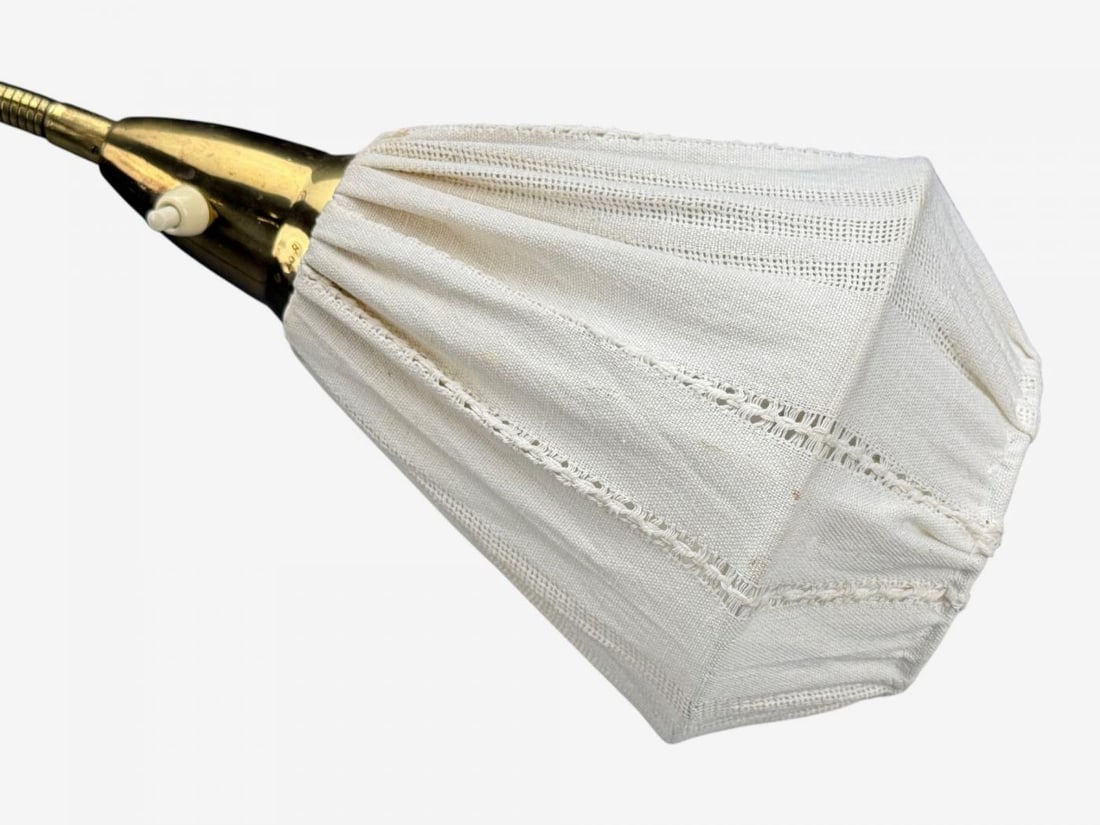 Eskilstuna Elektrofabrik, Floor Lamp, Laqcuered Metal, Brass, Sweden, 1960s - 8