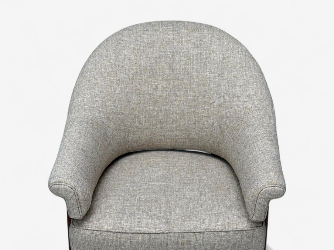 Swedish Modern, Teak, Beige Wool, Floating Lounge Chair, Sweden, 1960s - 6