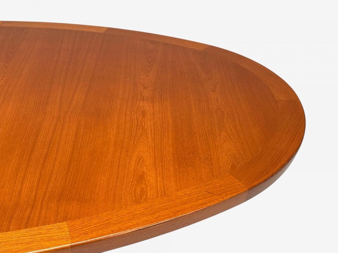 Skovby Møbelfabrik, Danish Modern, Teak Expandable Dining Table, Denmark, 1960s - 8