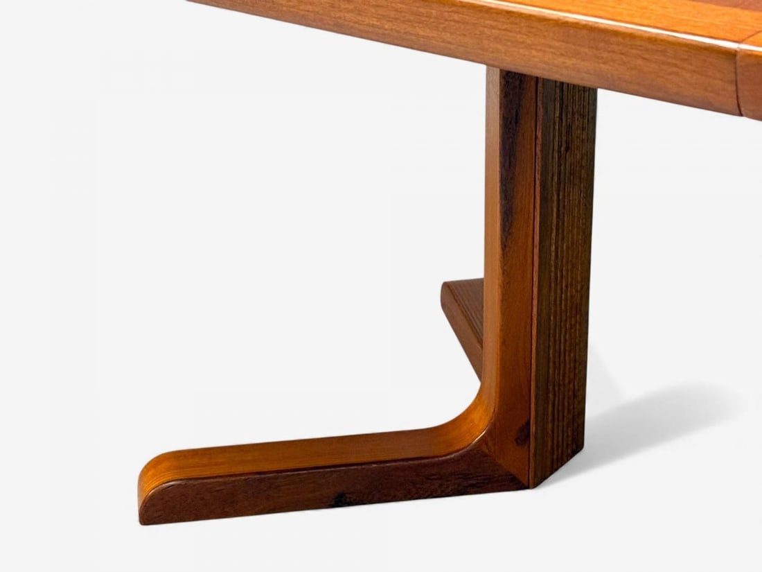 Skovby Møbelfabrik, Danish Modern, Teak Expandable Dining Table, Denmark, 1960s - 9
